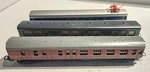 Lima Ho Scale Passenger Set 3. Fixed Price $47.99.