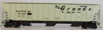 Athearn Rio Grande 54' Covered Hopper Blue Box 5309 D&rgw 15307 Rtr Nos Green. Fixed Price $19.75.