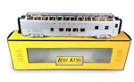 30-67706 Mth O-gauge Santa Fe (#565) 60' Streamlined Full Length Vista Dome Car. Fixed Price $89.95.