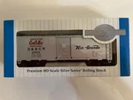 Bachmann 17039 Ho Scale 40' Box Car, Denver & Rio Grande Western Cookie. Fixed Price $15.30.
