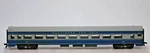 Ho Scale Ahm / Rivarossi, 1930 Coach Car, Baltimore & Ohio, Blue #646 - 6404. Fixed Price $29.99.