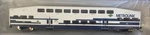Scale Metrolink Bi-level Bombardier Passenger Car Coach #126 Athearn 26012. Fixed Price $99.95.