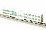 Kato N-scale 156-0942 Gallery Bi-level Coach Chicago Metra #6077 Made In Japan. Fixed Price $99.99.
