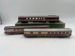 Lima Ho Scale Set Of Three Passenger Cars 9212 9311 & 9210. Fixed Price $49.99.