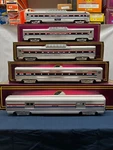 Mth Amtrak (plated) 70 Aluminum 5-CAR Passenger Set MT-6508 (2). Fixed Price $449.99.