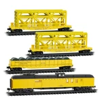 Micro Trains Scale 50' Flatcars And 70' Baggage Prr Mow 98302277. Fixed Price $103.96.