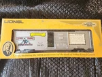 Lionel "o" Scale #6-9430 Joshua Cowen Box Car-the Standard Gauge Years. Fixed Price $25.00.