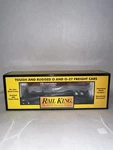 King New York Central Pacemaker Semi-scale Flat Car W/ Trailer 30-7608 B30. Fixed Price $55.00.