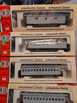 Lot Of 4 Ho Scale Con-cor Old Tyme Maintainence Way Passenger Car Set. Fixed Price $39.99.