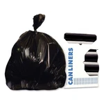 Heritage X9250SKR01 56 Gal. Reprocessed Resin Can Liners - Black (100/CT) New. Fixed Price $45.83.