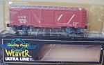 Weaver Scale Ultra Line Cgw Chicago Great Western Box Car 3 Rail Nos. Fixed Price $55.00.