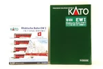 Kato N-scale 10-1413 10-1414 Rhaetische Bahn Ewi 4-CAR Basic + Add-on Set. Fixed Price $199.99.