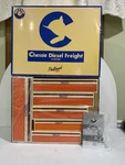 Lionel 6-31735 Chessie System Diesel Freight Train Set With Railsounds New. Fixed Price $799.99.