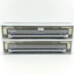 Kato N Scale 106-8003 Amtrak Amfleet Coach Cafe Phase Vi 2 Car Set Led Lighted. Fixed Price $99.99.