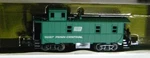 Aurora Postage Stamp Caboose Pennsylvania Central 4887 Iob. Fixed Price $16.00.