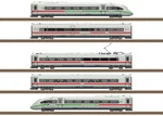 Trix 25976 Ho Db Ag Class 412/812 Ice Powered Railcar Train (set Of 5). Fixed Price $1028.95.