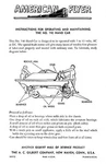 American Flyer 740 Hand Car M3112 Instructions Gauge- Copy Of Original. Fixed Price $9.99.