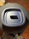 Tupperware Micro Pro Grill Series W/lid Excellent Condition 9 1/2 10. Fixed Price $40.99.