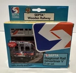 Munipals Railway Septa Regional Silverliner Car Set Wooden New 2023. Fixed Price $55.94.