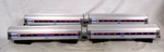 Williams O Scale Amtrak Amfleet Liner 4 Car Set - Gauge. Fixed Price $249.99.