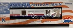 K-line Aluminum Scale American Freedom Train Display Car 101,18 K4601-30101. Fixed Price $299.99.