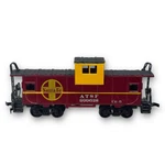 Bachmann 1057 Wide Vision Caboose Santa Fe Ho Train Car Atsf Box. Fixed Price $12.88.