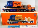 Lionel TMT-18416 LT-702 Flatbed Toy Truck With Diesel Locomotive Paperwork. Fixed Price $59.95.