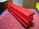 Vintage Lionel 9123-6 Santa Fe Auto Carrier 6-9281 Gauge Open Tier Atsf. Fixed Price $14.55.