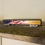 Ho Scale Walthers Proto Union Pacific Baggage Car Usa Flag Upp 5769 Mwkd (read). Fixed Price $195.99.