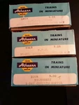 Athearn Ho Scale LOT-3 Train Cars Burlington 5464, Milwaukee 5306,PFE 5465 (3). Fixed Price $39.99.