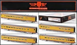 Ho Mth 80-60054 Union Pacific Streamlined Car Passenger Set Smooth- Lighted. Fixed Price $775.00.