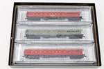Scale Micro Trains 99301320 Observation Car 3-PACK Ringling Bros Circus. Fixed Price $99.89.