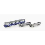 Lemke LC96009 3PC Car Loading Train N, BDT+2X Control Trolley. Fixed Price $274.38.
