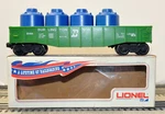 Lionel 9141 Burlington Northern Gondoal Banner Box Mpc Timken Trucks. Fixed Price $45.00.