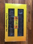 Rail King Mth Train 2 Car Passenger Set 30-6787 Pennsylvania Sleeper Diner Nos. Fixed Price $138.00.