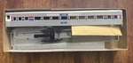 Athearn Ho Amtrak Sl Coach Passenger Car Silver Red Blue Black Plastic Mpn 1819. Fixed Price $16.50.