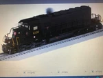 Lionel 6-15509 Uncatalogued Metca Pennsylvania SD40-2 New In The Box Diesel Loco. Fixed Price $999.99.