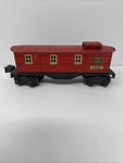 Lionel Gauge 2682 Tin Red Caboose. Fixed Price $13.50.