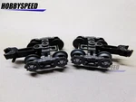 Lionel 2X Polar Express Rear Trucks W/ Couplers No Pickup 2123130 2423030 53T60. Fixed Price $34.84.