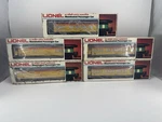 Lionel 9581 9582 9583 9584 9585 Chessie Steam Special Car Passenger Set. Fixed Price $425.00.