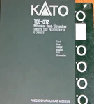Kato 106-012 Smooth Side Passenger 4 Car Set Milwaukee Road Streamliner. Fixed Price $249.99.