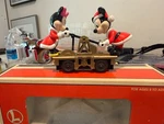 Lionel 6-18433 Gauge Mickey & Minnie Christmas Operating Handcar Nib. Fixed Price $69.99.