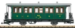 Lgb 30342 Rhaetian Railway 3RD Class Passenger Car #c 66. Fixed Price $225.00.