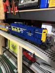 Lionel Santa Fe GP-9 Diesel Locomotive #2380 Gauge Blue Yellow Diecast. Fixed Price $149.97.