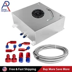 15 Gallon 60L Fuel Cell Tank With Cap/level SENDER/12FT AN6 Oil Feed Line Silver. Fixed Price $154.99.