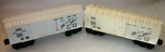 Lionel Postwar & 6014-900 2 White Frisco Box Cars Exc+/exc-. Fixed Price $30.00.