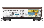 Micro Trains Scale 40' Wood Reefer Medford Talent & Lake Creek 04900946. Fixed Price $24.07.