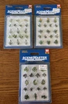 3 Nip Walthers Scenemaster Ho Water Plants, Wild Flowers, Garden Plot. Fixed Price $32.00.
