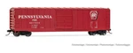 Rivarossi Pennsylvania Railroad Box Car Running #1 Ho Scale Train HR6586A. Fixed Price $13.00.