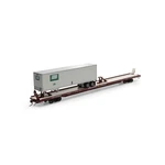Athearn ATHG69606 F89F 89' Flat Car Ttx #154869 W/40' Trailer Pctz Ho Scale. Fixed Price $89.99.